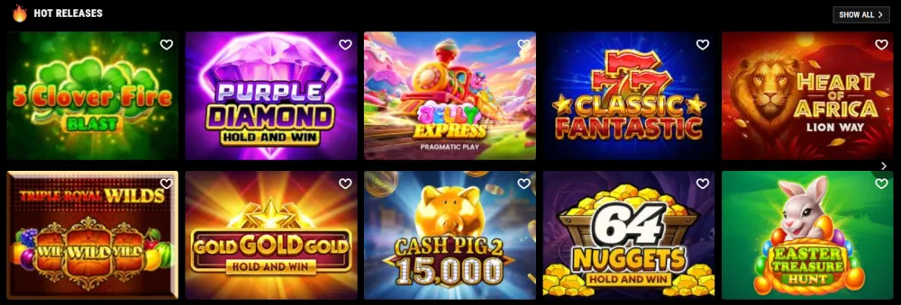 Winner Casino Games